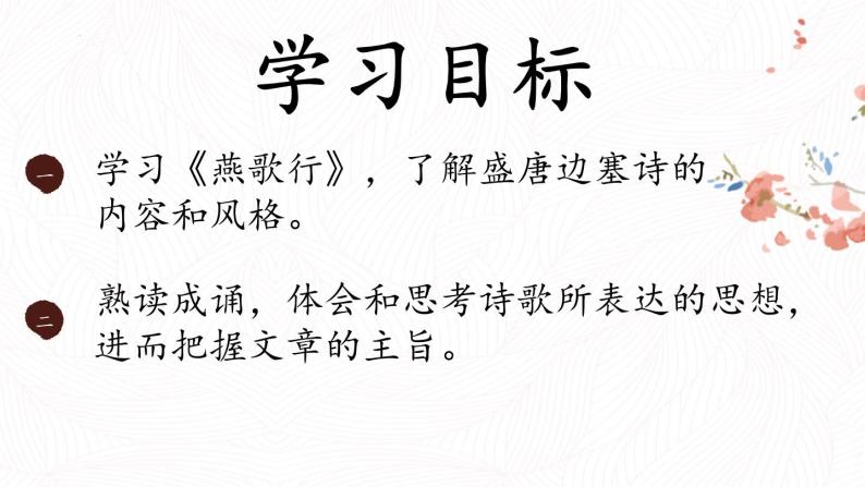 2022-2023学年统编版高中语文选择性必修中册古诗词诵读《燕歌行（并序）》课件02