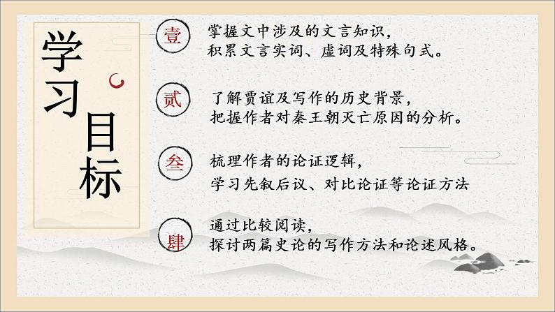 2022-2023学年统编版高中语文选择性必修中册11-1《过秦论》课件第2页