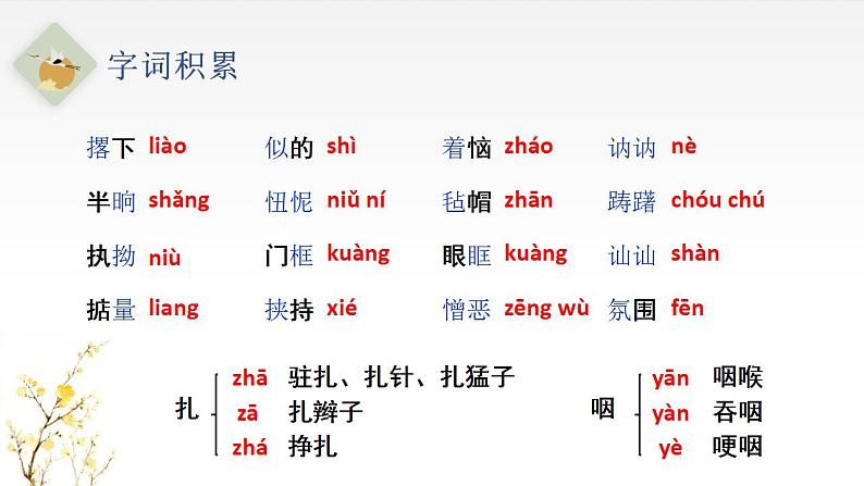 3.1《 百合花》课件 2022-2023学年统编版高中语文必修上册06