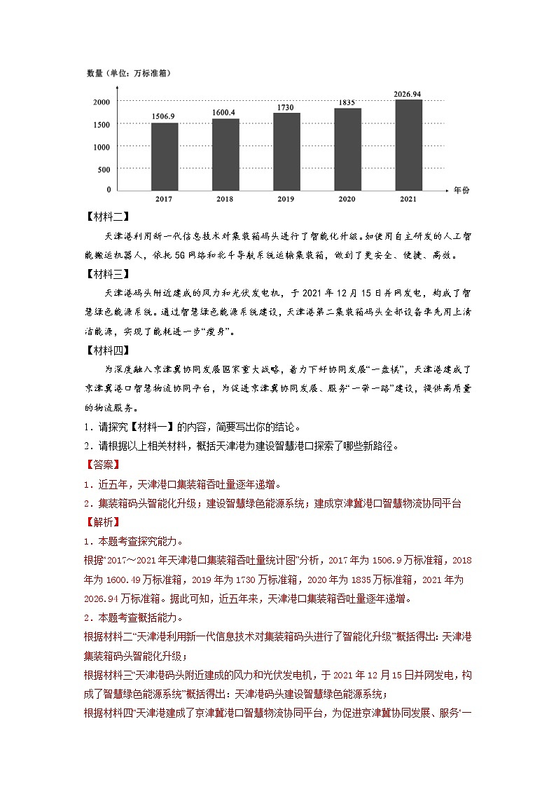 2023届高考语文一轮复习专训：图文转换第2页
