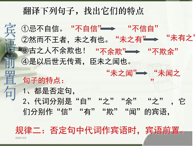 特殊句式（文言文复习）课件第8页