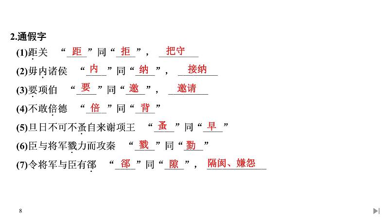 3 鸿门宴  课件第8页