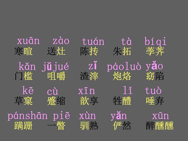 2021-2022学年统编版高中语文必修下册12-《祝福》《林教头风雪山神庙》联读 课件第5页