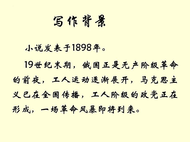 13-2《装在套子里的人》课件 2021-2022学年统编版高中语文必修下册第6页