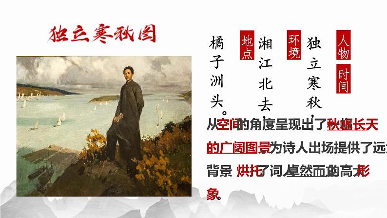 1《沁园春·长沙》课件 2022-2023学年统编版高中语文必修上册第6页