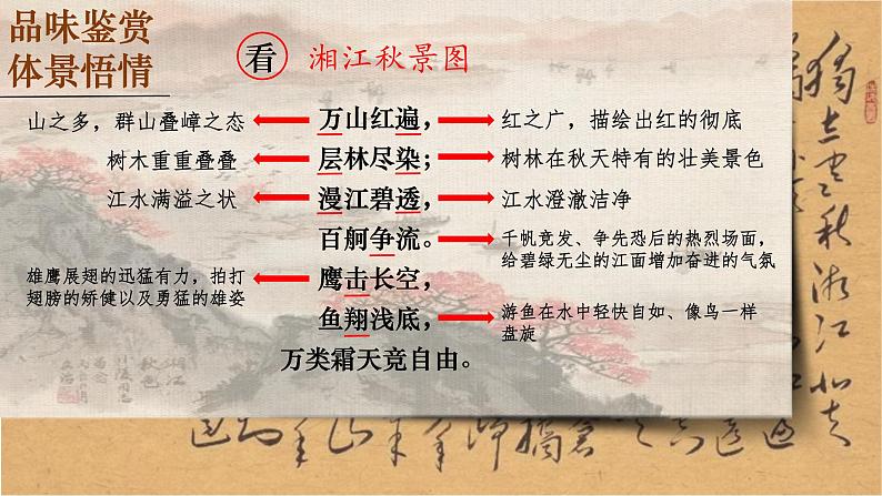 1《沁园春·长沙》课件2022-2023学年统编版高中语文必修上册08