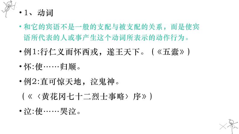 2023届高考语文复习：文言文复习——使动、意动、为动用法 课件第3页