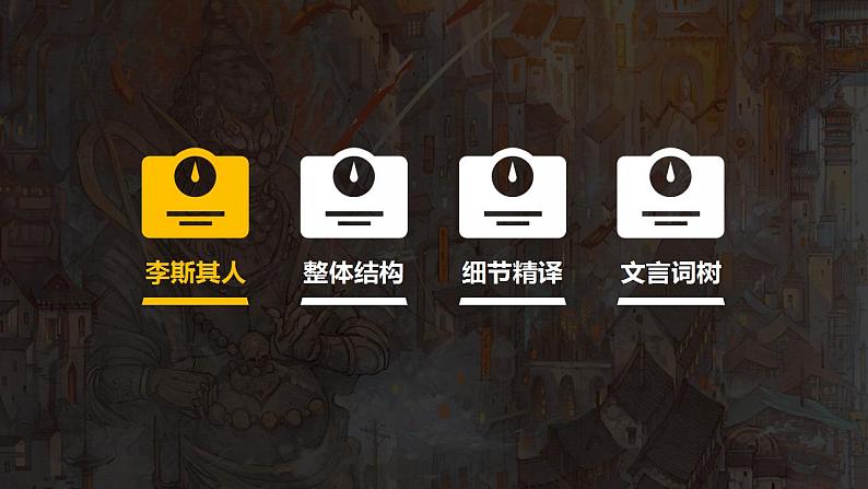 2021-2022学年统编版高中语文必修下册11.1《谏逐客书》课件第3页