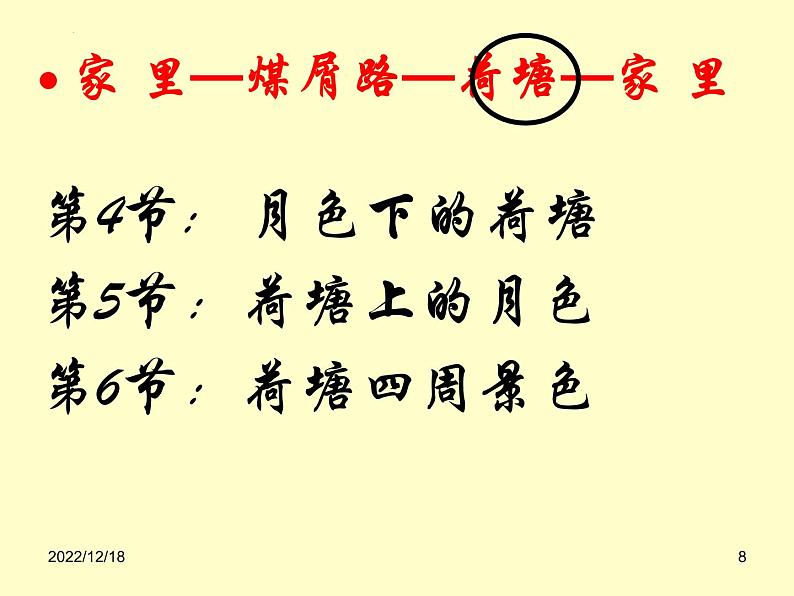 14.2《荷塘月色》课件 2022-2023学年统编版高中语文必修上册第8页