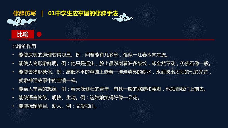 2023届高考语文复习：语言文字应用之修辞仿写 课件第4页