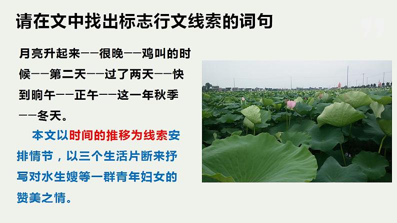 8-1《荷花淀》课件 2022-2023学年统编版高中语文选择性必修中册第8页