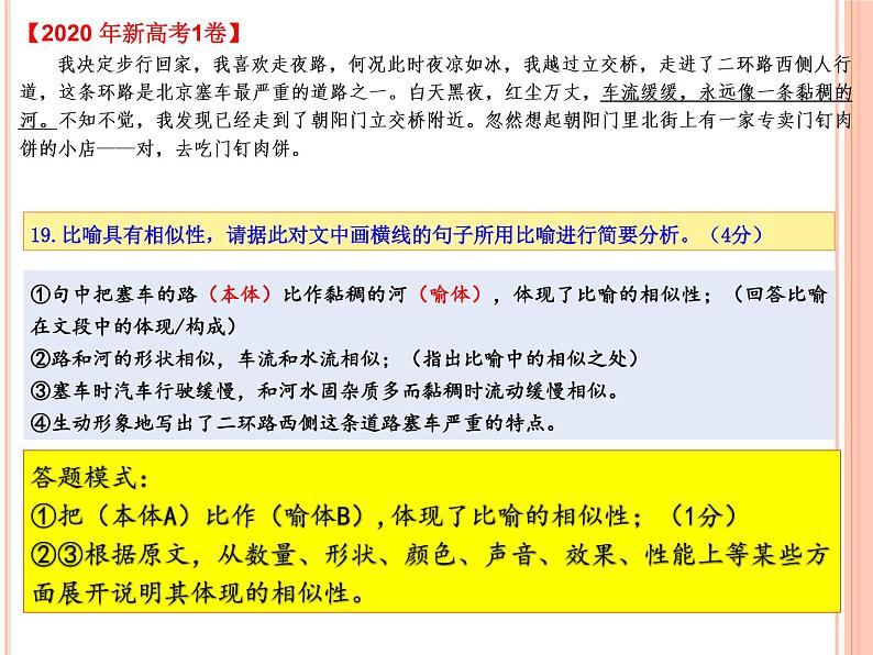 2023届高考语文复习：常见修辞手法及其作用 课件第5页