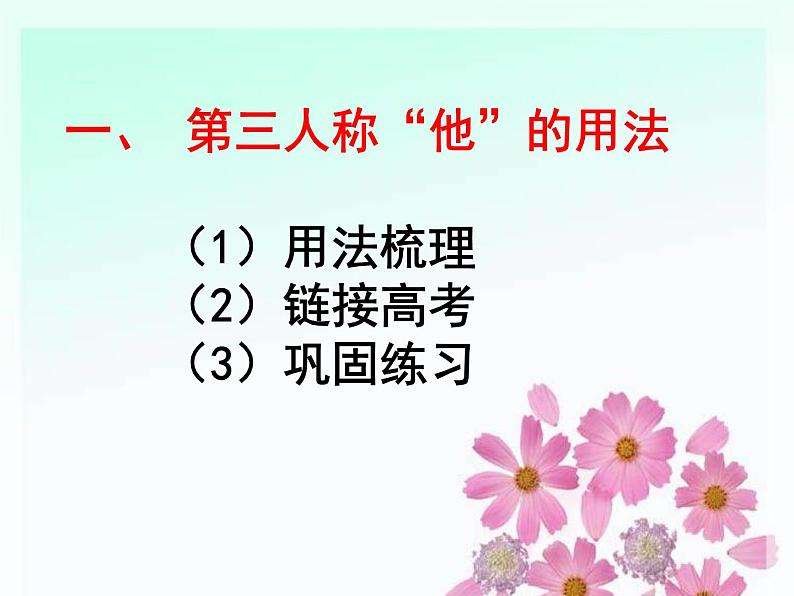 2023届新高考语言运用题型之代词的运用与表达效果专练 课件第2页