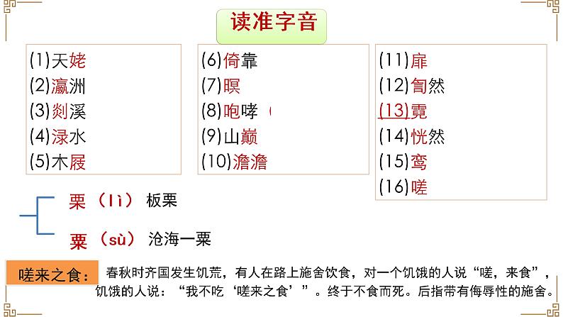 8-1《梦游天姥吟留别》课件 2022-2023学年统编版高中语文必修上册06