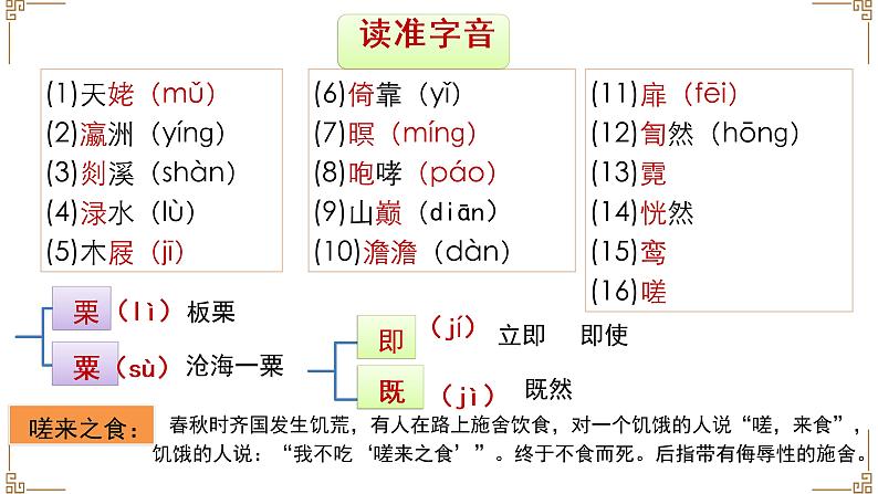 8-1《梦游天姥吟留别》课件 2022-2023学年统编版高中语文必修上册08