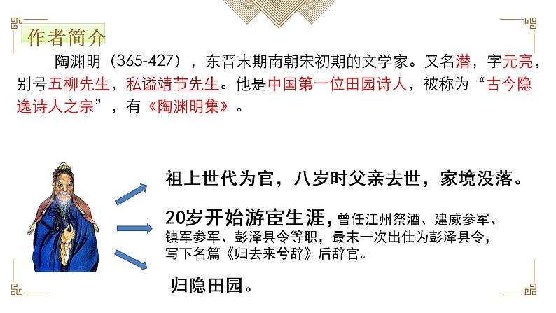 7-2《归园田居》课件2022-2023学年统编版高中语文必修上册第6页