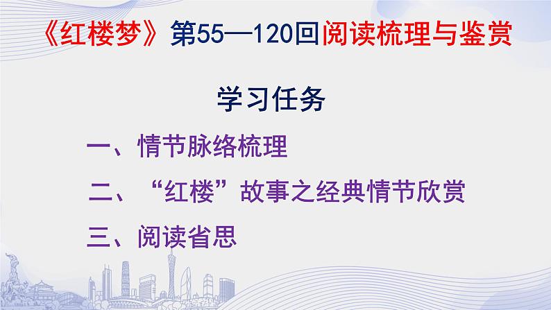 人教语文必修一下册 《红楼梦》整本书阅读 课件+教案（多课时）02