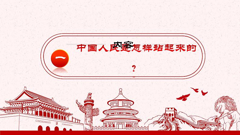 1《 中国人民站起来了》课件 2022-2023学年统编版高中语文选择性必修上册第2页