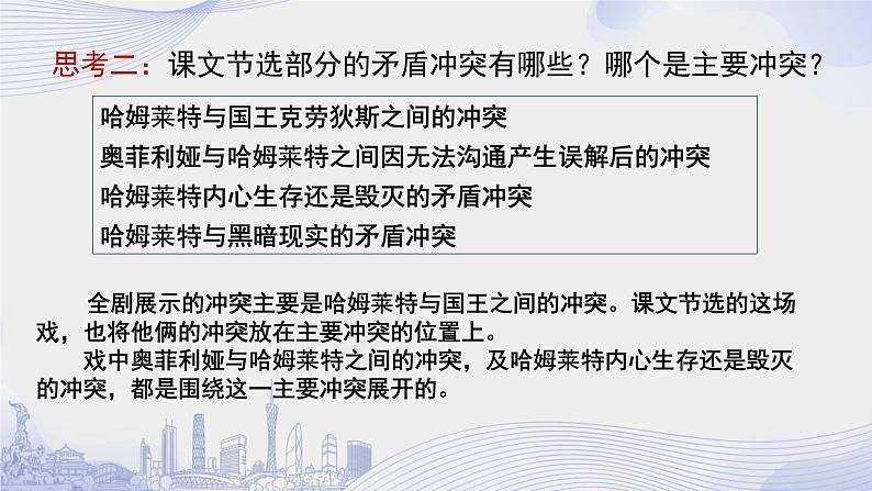 课时46_第二单元_6 哈姆雷特（节选） 莎士比亚（第二课时）-课件第6页