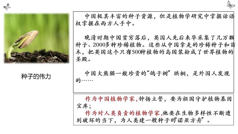 《“探界者”钟扬》课件+2022-2023学年统编版高中语文必修上册第7页