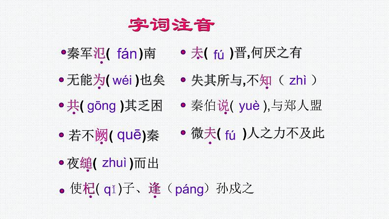 2《烛之武退秦师》课件 2022-2023学年统编版高中语文必修下册第7页