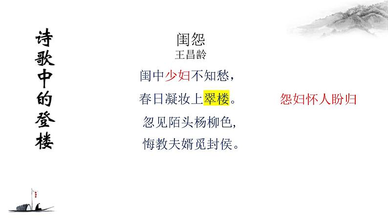 2021-2022学年部编版高中语文必修下册古诗词诵读《登岳阳楼》课件2第3页