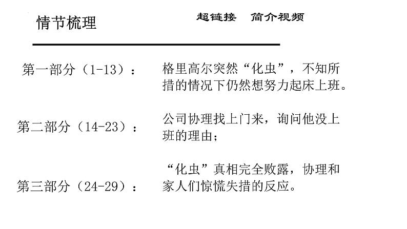 2021-2022学年高中语文部编版必修下册《变形记》课件第7页