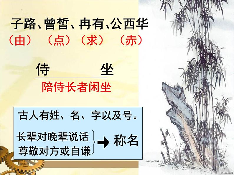 2021-2022学年高中语文部编版必修下册1.1《子路、曾皙、冉有、公西华侍坐》课件3第5页