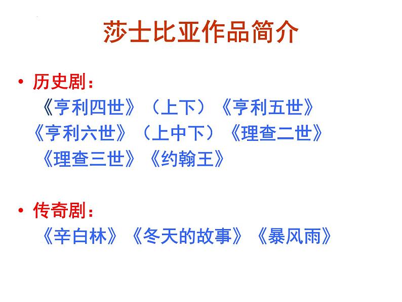 2021-2022学年高中语文部编版必修下册6《哈姆莱特（节选）》课件第4页