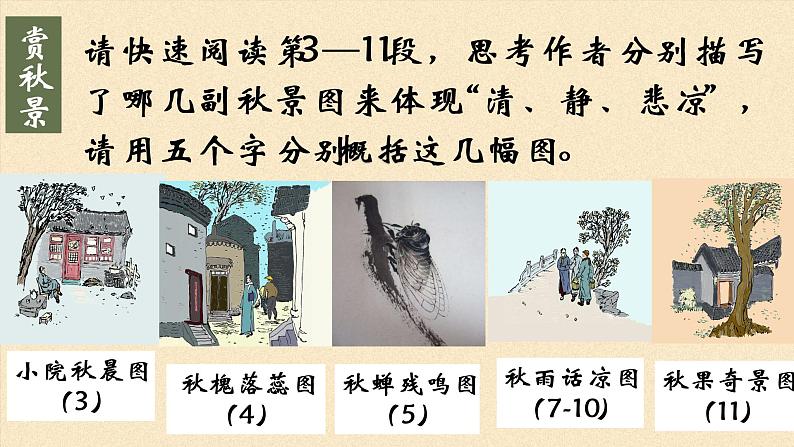 《故都的秋》课件2022-2023学年统编版高中语文必修上册第8页