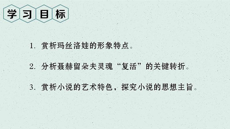 《复活（节选）》课件2022-2023学年统编版高中语文选择性必修上册第3页