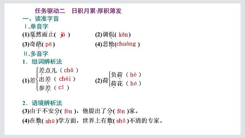 高一年级新教材部编版语文必修上册课件：第二单元 第4课 篇目（三） “探界者”钟扬07