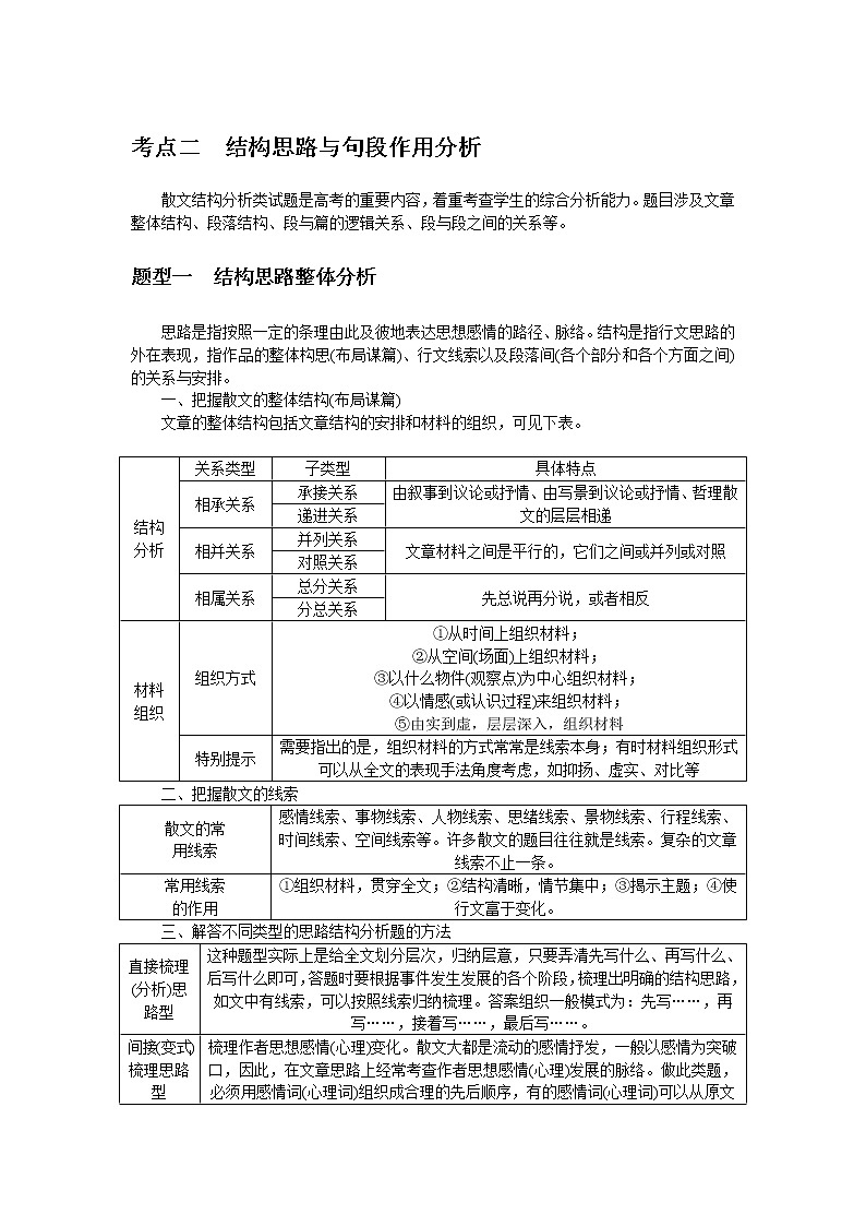 2023高考语文全程全套复习资料课件+学案+配套习题（149份资料）01