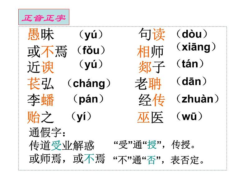 10.2《师说》课件 2022-2023学年统编版高中语文必修上册07