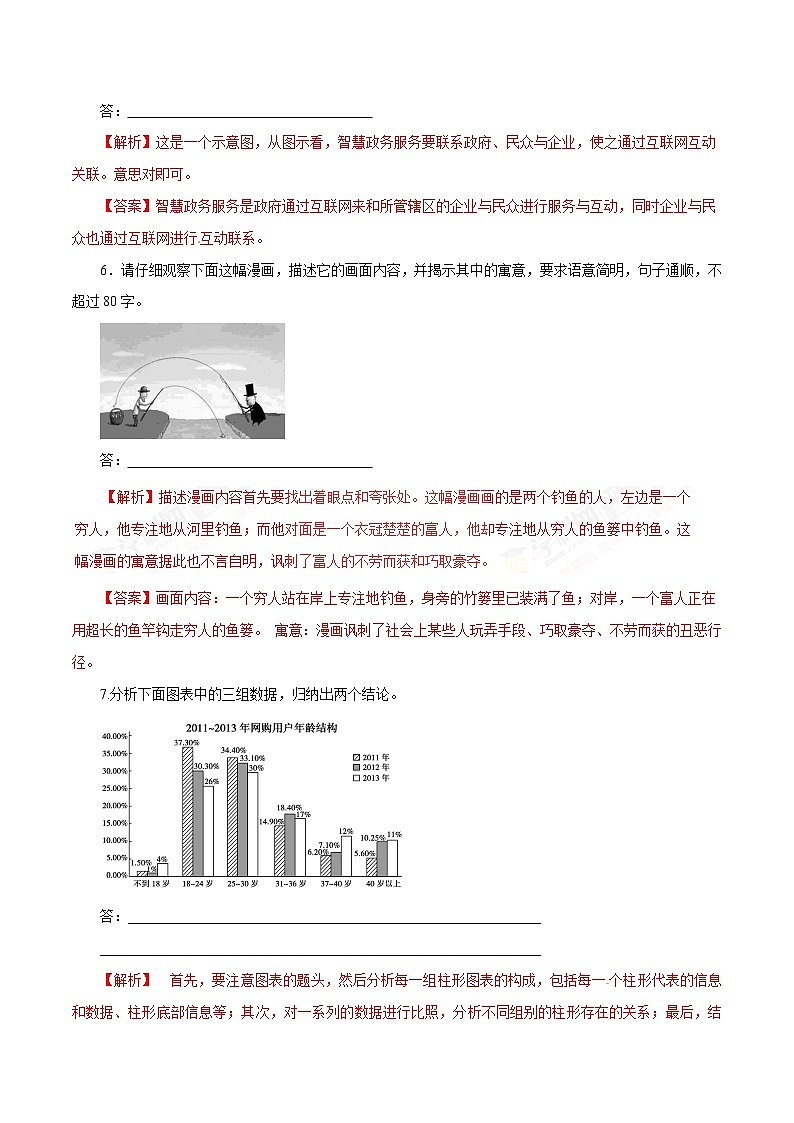 专题10 图表与文字转换（押题专练）-2017年高考语文二轮复习精品资料（解析版）第3页