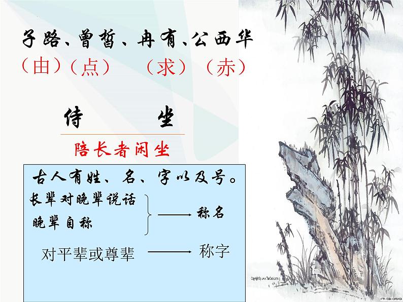 1.1《子路、曾皙、冉有、公西华侍坐》课件 2022-2023学年统编版高中语文必修下册第6页