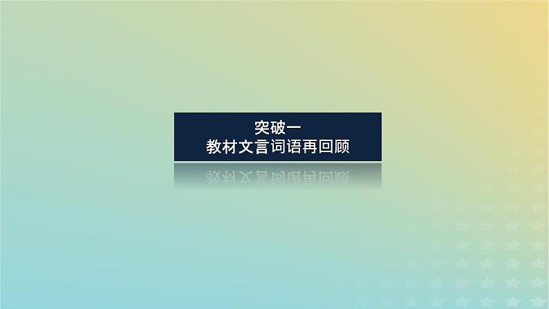 2023新教材高考语文二轮专题复习专题二古诗文阅读第一部分文言文阅读第2讲课内外参互理解文言实词课件第3页