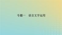 2023新教材高考语文二轮专题复习专题一语言文字运用第1讲词语的语境化运用课件