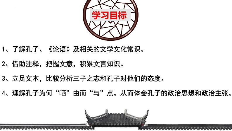 1.1《子路、曾皙、冉有、公西华侍坐》课件 2022-2023学年统编版高中语文必修下册第3页