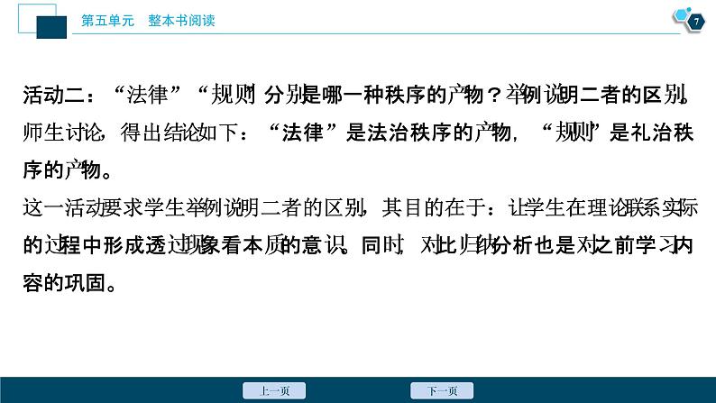 3 人教统编版语文必修 上册 第五单元  第三节　对比研读习方法，你言我语看联系课件PPT08