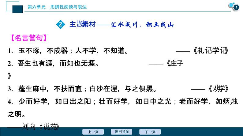 5 人教统编版语文 必修 上册 第六单元单元学习任务课件PPT03