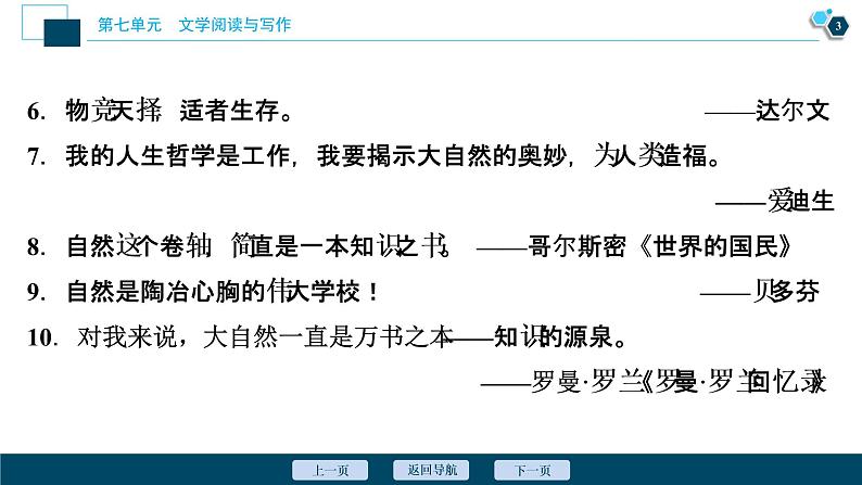 4 人教统编版语文 必修 上册 第七单元单元学习任务课件PPT04