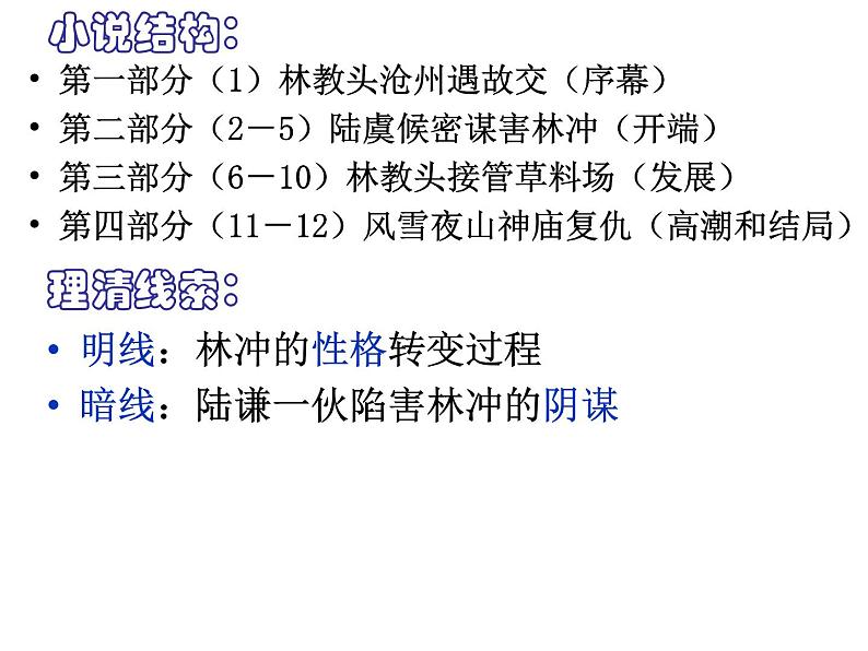 统编版必修下册13.1林教头风雪山神庙课件07