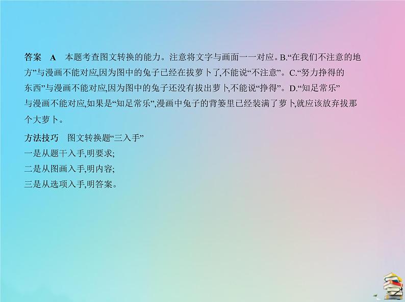 新高考语文2020届高考语文一轮复习专题六图文转换课件05