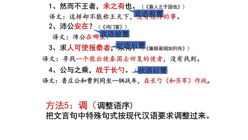 《点亮高考》考点18  文言翻译（课件）-2023年高考语文大一轮单元复习（全国通用）第8页