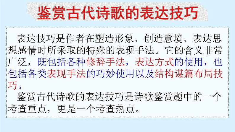 《点亮高考》考点21 诗歌的修辞手法（课件）-2023年高考语文大一轮单元复习（全国通用）第1页