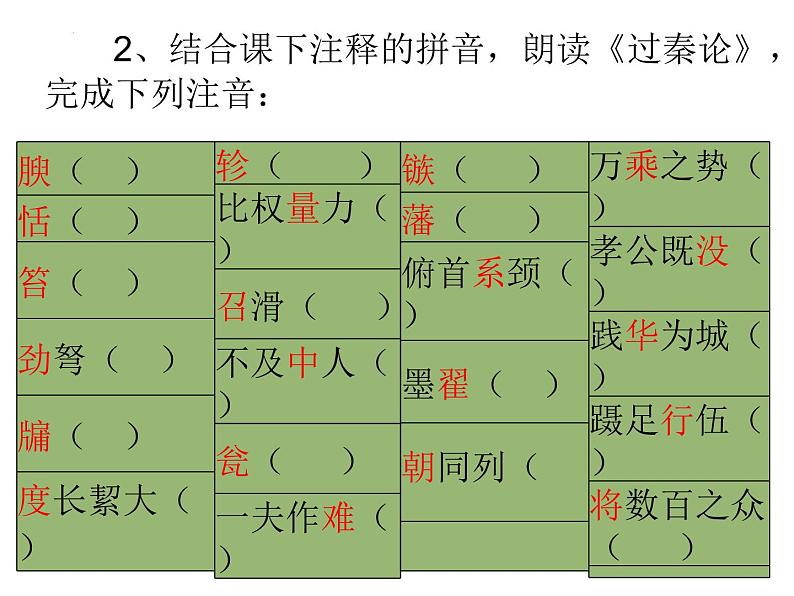 《过秦论》课件2022-2023学年统编版高中语文选择性必修中册第5页