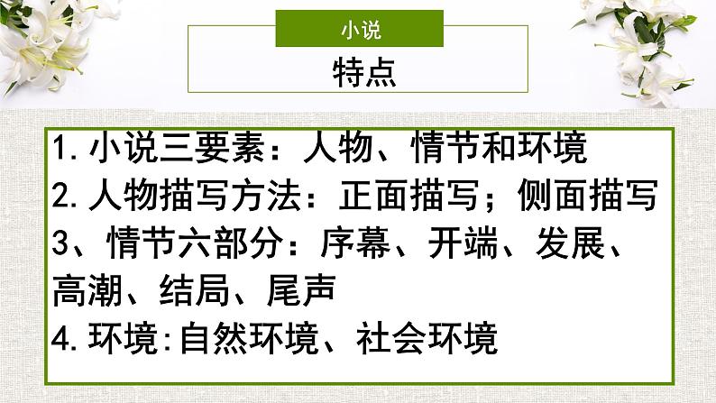 3-1《百合花》课件 2022-2023学年统编版高中语文必修上册第6页