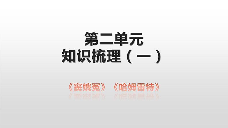 知识梳理3（PPT）-2022-2023学年高一语文下学期期末专项复习（统编版必修下册）第1页