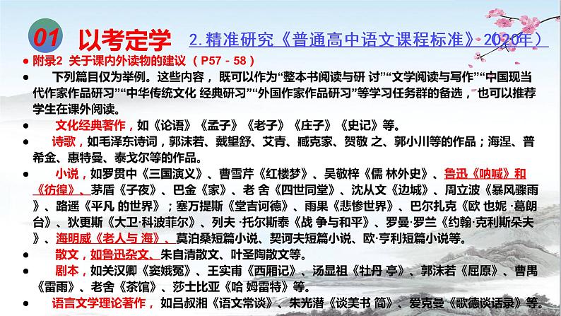 新高考语文2022届高考专题复习：文学类文本阅读和作文二轮复习策略课件PPT第7页